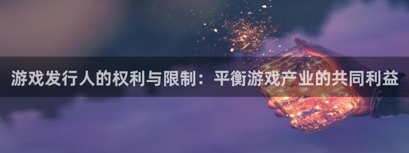 亿万28科技有限公司：游戏发行人的权利与限制：平衡游戏产业的共同利益